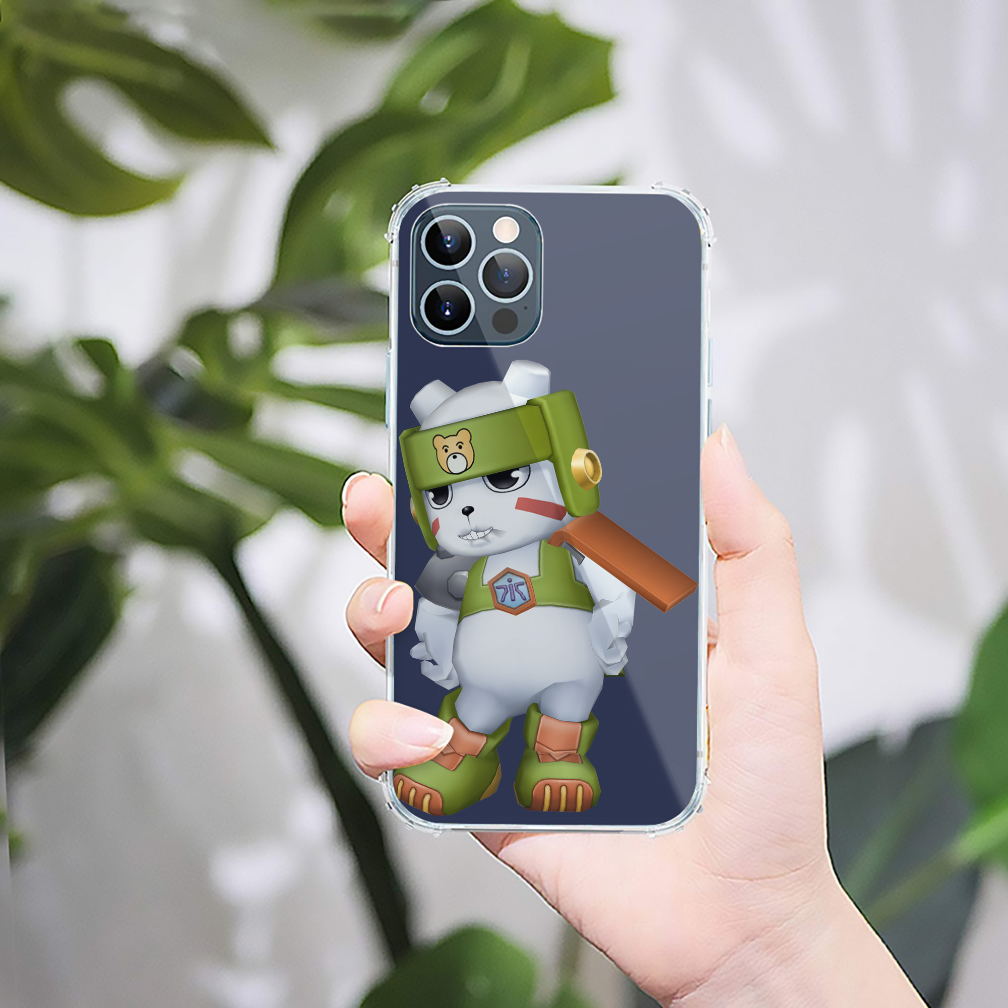 （画像用） Digimon デジタルモンスター/デジモン 【iPhone 12シリーズ対応】透明スマホケース（クリアソフトケース）